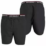 Tommy Jeans Badeshorts schwarz recycelt