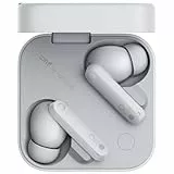 CMF by Nothing Buds Pro 2 – Kabellose Ohrhörer mit HiFi-Sound, 50 dB Intelligente aktive Geräuschunterdrückung, 6 HD-Mikrofone und Spatial-Audio-Effekt, 2025 - Hellgrau