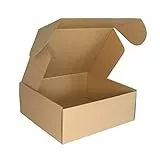PACK4YA 250×200×100mm kleine Pakete für Versand versandbox Verpackungskartons faltkarton Versandkartons für die Verpackung päckchen kartonschachteln GLS DHL UPS Geschäft oder Geschenk (10 Stück)