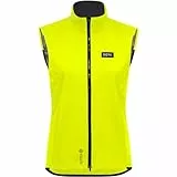 GOREWEAR Everyday Damen Fahrrad-Weste, WINDSTOPPER by GORE-TEX LABS, Atmungsaktive Weste für Radfahren und Alltag, Komfortable Passform