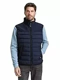 TOM TAILOR Herren 1048508 Weste, 10668 - Sky Captain Blue, L EU