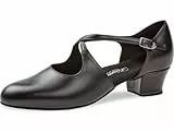 Diamant Damen 052-102-034 Tanzschuhe Standard & Latein, Schwarz, 39 1/2 EU