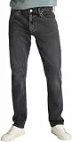 Calvin Klein Herren Jeans Hose Slim mit Stretch, Schwarz (Denim Black), 30W/31L