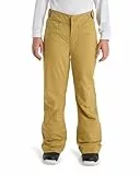 Roxy Schneehose für Mädchen im Hinterhof, Beige, Größe 40