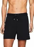 Tommy Hilfiger Herren Badeshorts Medium Drawstring Mittellang, Blau (Desert Sky), S