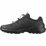 Salomon Speedcross Peak Climasalomon wasserdichte Herren Trail-Laufschuhe, Outdoor-bereit, Geländegängiger Schutz, Aktiver Grip, Black, 46