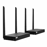 Marmitek TV Anywhere Wireless 4K - Drahtloser HDMI Extender 4K60 - HDMI Sender Empfänger - bis 50 m durch Wände - Loopthrough - IR Rückkanal - USB Tastatur Maus KVM