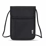 Moorle Brustbeutel Brusttasche Mit RFID-Schutz, Unisex Reisegeldbeutel Diebstahlsicher Kleine, Passport Tasche Für Reisen, Weicher Kleine Umhängetasche Brustbeutel Kinder Jungen Mädchen Damen Herren