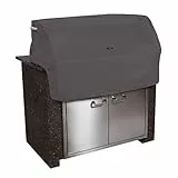 Classic Accessories Ravenna Wasserabweisende 32 Zoll Eingebaute BBQ Grill Top Cover Taupe Grill Abdeckung Grill Abdeckung für Outdoor Grill BBQ Cover