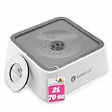 LumoLeaf Wassernapf für Hunde, 2L, Anti-Schwapp Fressnapf Hund Unterwegs mit Kohlefilter, Hundenapf Reise Trinknapf Wasserspender