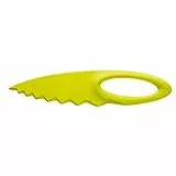 koziol Gourmetmesser Sahsa L, Kunststoff, solid senfgrün, 2 x 7 x 30 cm
