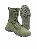 Brandit Herren Defense Boot Taktische Militärstiefel, Oliv, 43 EU