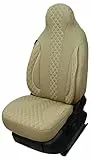 Maß Sitzbezüge Schonbezüge Pilotsitze Fahrer & Beifahrer Set kompatibel mit Wohnmobil FIAT Ducato, Pössl, Knaus, Adria, Carthago, Pilote Laika WPL405 Beige
