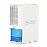 Heelay 2000ML Elektrischer Luftentfeuchter - 1,3L/Tag | Abtaufunktion (Entfeuchtung Auch