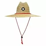 Hurley Herren M Weekender Rettungsschwimmer Hut Verschluss, rot, Einheitsgröße