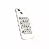 Misomo 2er Pack Extra Starke Silikon-Saugnapfhülle, Halterung für Selfies und Videos, Freihändig, Handyzubehör für iPhone und Android, Langlebig & Leicht Bedienbar (Grau)
