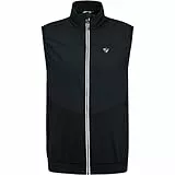 Ziener Herren Nauri Funktions- / Hybrid-Weste, Bergsport | wattiert, winddicht, Primaloft, black, 46