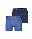 FALKE Herren Boxershorts Daily Comfort Multipack M Bx Baumwolle atmungsaktiv 2 Stück, Mehrfarbig Sortiment 0080, L