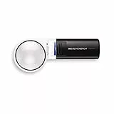 Eschenbach Optik Handlupe mobiluxLED mit LED-Beleuchtung und 6X-Vergrößerung Linsengröße: (Ø) 58mm - Made in Germany