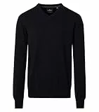 CASAMODA Pullover Uni Schwarz XL
