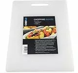 Chef Aid Schneidebrett 35 x 25 cm aus Kunststoff – Großes Küchenbrett BPA-frei – Hygienisches Hackbrett für Fleisch, Gemüse & Obst