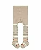 FALKE Unisex Baby Strumpfhose Multi Stripe B Ti Baumwolle rutschhemmende Noppen 1 Stück, Beige Sand Melange 4651, 74-80