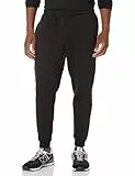 Amazon Essentials Herren Entspannte Jogginghose, Fleece, Bequeme Passform, Schwarz, XXL