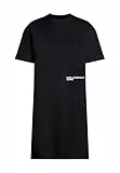 KARL LAGERFELD JEANS karlism Tee Dress, Black, L