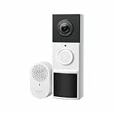 Tapo TP-Link D210 Video-Türklingel Akku (Video Doorbell) | Türklingel mit Kamera, 2K 3MP, Farbe Nachtsicht, Zwei-Wege-Audio, 6400mAh Nicht entfernbarer Akku, KI-Erkennung, Mit Chime