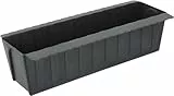 MC-Trend Paletten Blumenkästen - Pflanzkasten für Europalette - Balkonkasten Blumentopf aus Kunststoff Design Welle (6 Stück)