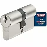 ABUS Profilzylinder E20NP 30/30 - Türschloss für Sicherheit an Haus- und Wohnungstüren - 2er Set - inkl. 3 Schlüssel - ABUS Sicherheitslevel 5