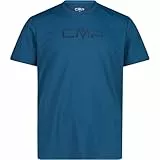 CMP Herren Funktions Print T-Shirt, Petroleum, L