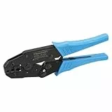 Heschen Ratschen-Crimpzange HS-30J Isolierte Kabelschuhe Crimpwerkzeuge Verwendung für 1-2,5-6mm² (20-10AWG), Blau