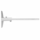Hyuduo Messschieber aus Edelstahl, 0 – 150 mm, Präzision, digital, Mikrometer, Nonius