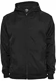 Urban Classics Herren Windbreaker Jacke, Schwarz, M EU