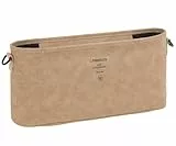 LÄSSIG Baby Kinderwagenorganizer Buggy Organizer Kinderwagentasche inkl. Kinderwagenbefestigung/Organizer camel, 1 Stück (1er Pack)