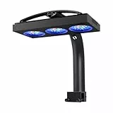 NICREW HyperReef 200 Gen 2 Meerwasser LED-Lampe, 200W Aquarienbeleuchtung für SPS- und LPS-Korallen sowie Meerwasser-Aquarien