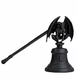 WVOPIAHY Gotischer Gargoyle Kerzenlöscher - 16.8cm Griff, Ø4cm Becher, 7.5cm H - Mystische Heimdekoration & Altarzubehör
