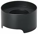 Zone Denmark Singles Kerzenhalter, Kerzenständer aus Matt Lackiertem Metall, Durchm. 7,5 cm Schwarz