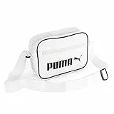 PUMA Unisex – Erwachsene Campus Reporter Mini Umhängetasche weiß