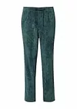 s.Oliver Ankle-Cordhose mit Elastikbund und Kordelzug Petrol 32