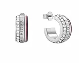 Tommy Hilfiger Jewelry Creolen für Damen aus Edelstahl mit Kristallen - 2780623