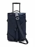Kipling TEAGAN US Kleine Reisetasche mit Rollen, Carry On, Blue Bleu 2 (Blau)
