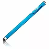 Targus Antimikrobieller glatter Stylus-Stift für Smartphones und Touchscreens, blau extrem leicht zum Skizzieren, Notieren, Fotobearbeiten