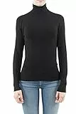 ONLY NOS Damen ONLVENICE L/S Rollneck Pullover KNT NOOS Rollkragenpullover, per Pack Schwarz (Black Black), Medium (Herstellergröße: M)