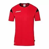uhlsport Unisex Squad 27 Kurzarm Trikot, Rot/Schwarz, L EU