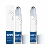 Rosmarin Haarwachstumsserum Roll On, 3% Rosmarin, 3% Redensyl & 2% Anagain, DHT-blockierendes Kopfhautserum fördert den Sauerstofffluss, reduziert Haarausfall, Paraben/Sulfat-frei, Frauen & Männer
