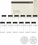 KIVY Gewürzgläser mit Streueinsatz 12er Zusatzset Schwarzer Deckel