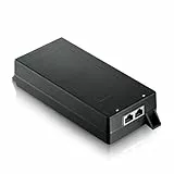 Zyxel Single Port Powerinjector | 1-10G MultiGig 802.3bt PoE++ Injector | Simple Plug and Play | IEEE 802.3af/at/bt Compatible Wireless LAN APs, IP Video Cameras or IP Phones up tp 6+W [POE12-90W]