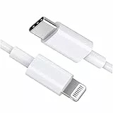 Nebite USB C Lightning Kabel 1M [MFi Zertifiziert] iPhone Ladekabel Lightning Kabel iPhone Schnellladekabel Für iPhone 14/14 Pro/14 Pro Max/13/13 Pro/13 Pro Max/12/12 Pro/11/X/XS/XR(Weiß)